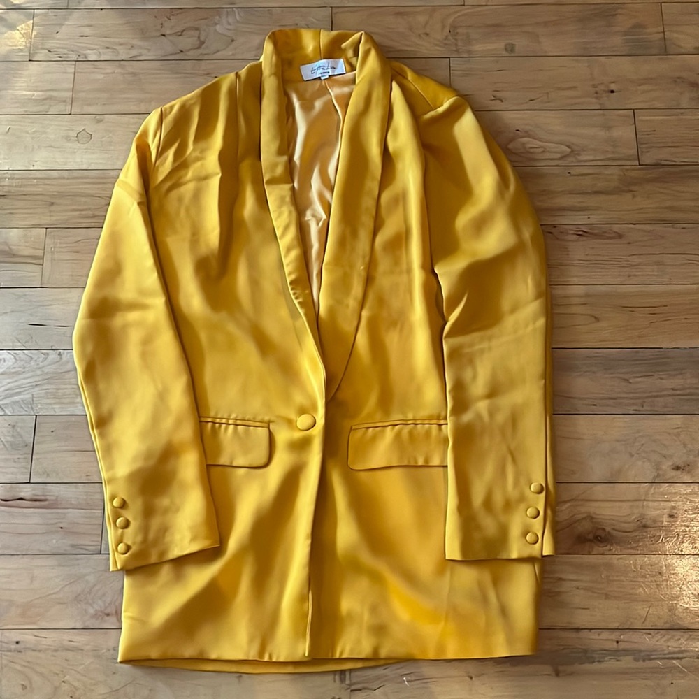 L’ academia los Angelas blazer in gold- small